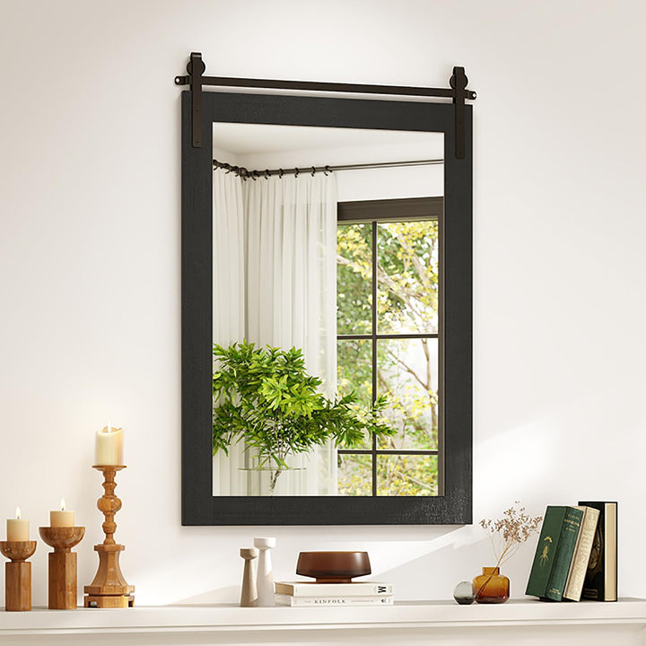 CHARMAID Farmhouse Wall Mirror