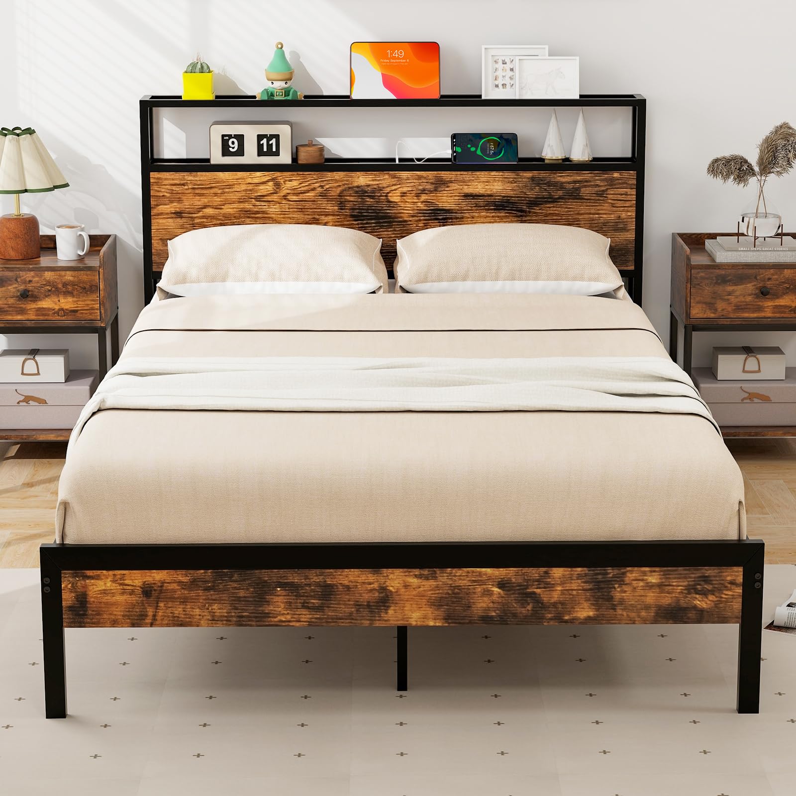 Giantex Full Size Bed Frame