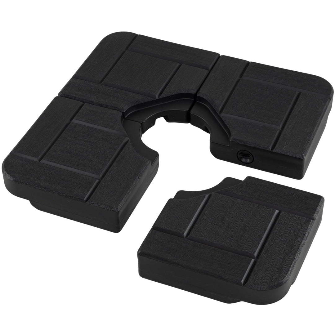 Giantex 4-Piece 178 LBS Cantilever Offset Patio Umbrella Base