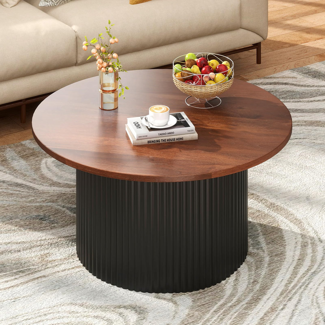 Giantex Round Coffee Table