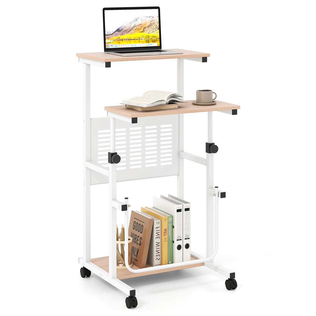 Giantex Small Standing Desk for School Lecture Home Office