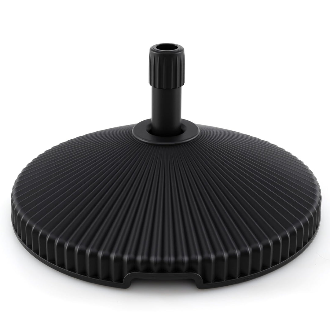 Giantex 55 lbs HDPE Patio Umbrella Stand Portable Pole Holder