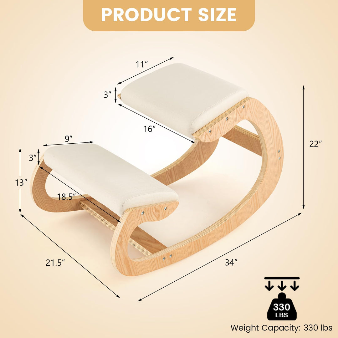 Giantex Ergonomic Kneeling Desk Chair