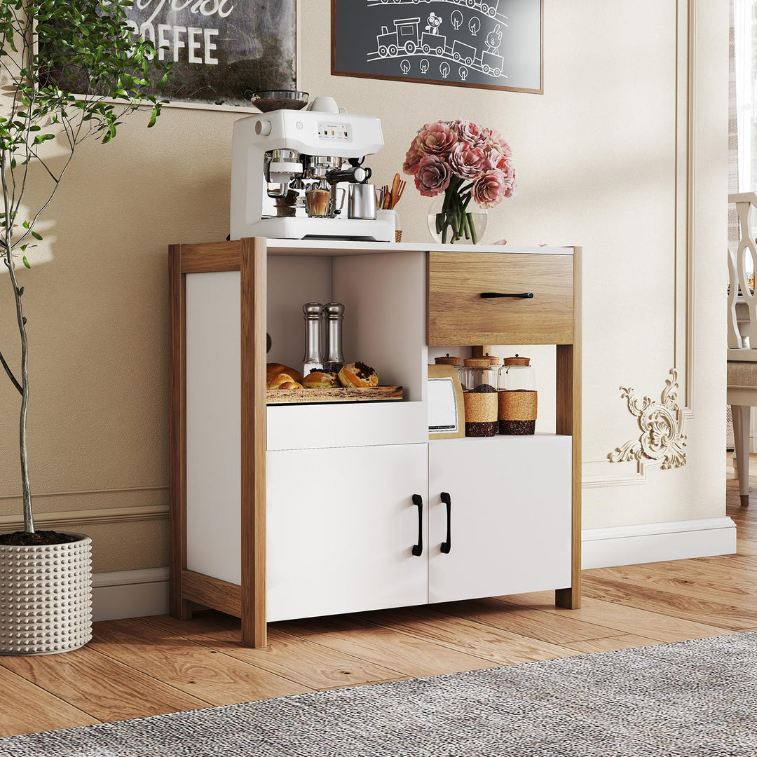 Giantex Buffet Sideboard with Pull-Out Shelf