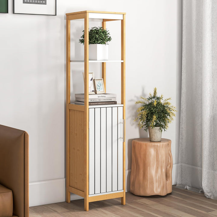 Giantex Bathroom Storage Cabinet Freestanding