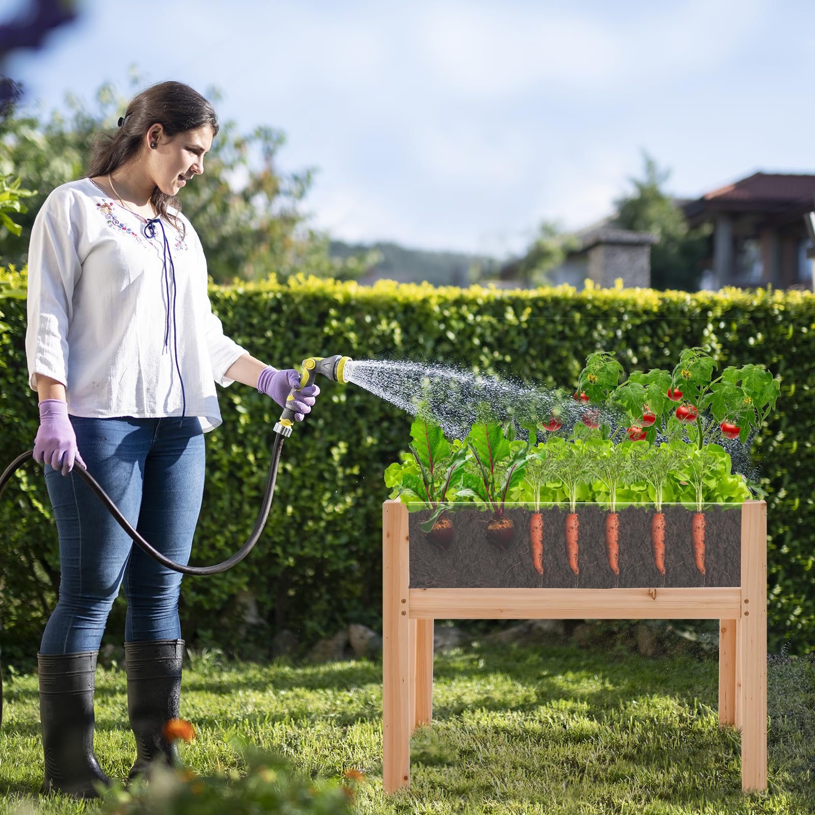 Giantex Raised Garden Bed