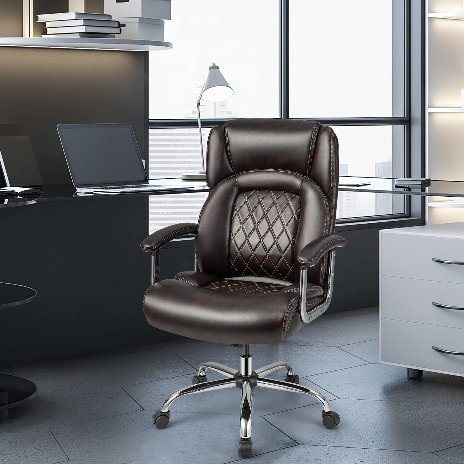 Giantex 500LBS Big and Tall Office Chair