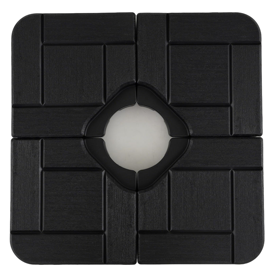 Giantex 4-Piece 178 LBS Cantilever Offset Patio Umbrella Base