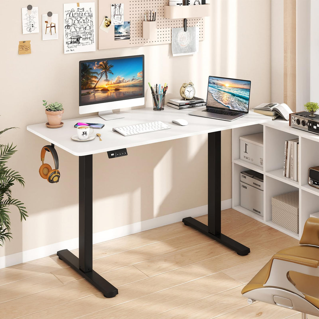 Giantex Electric Standing Desk 48" x 24" Height Adjustable Sit Stand Computer Workstation