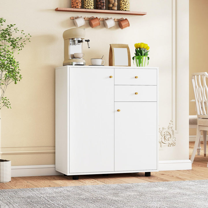 Giantex Sideboard Buffet Cabinet Modern Sideboard Storage Cabinet