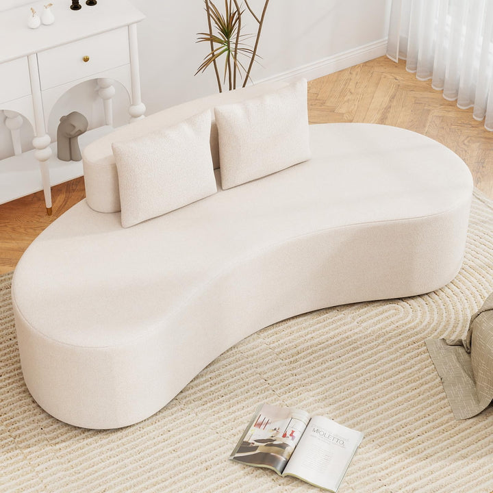 Giantex 78.5" Sofa Couch, Upholstered Loveseat