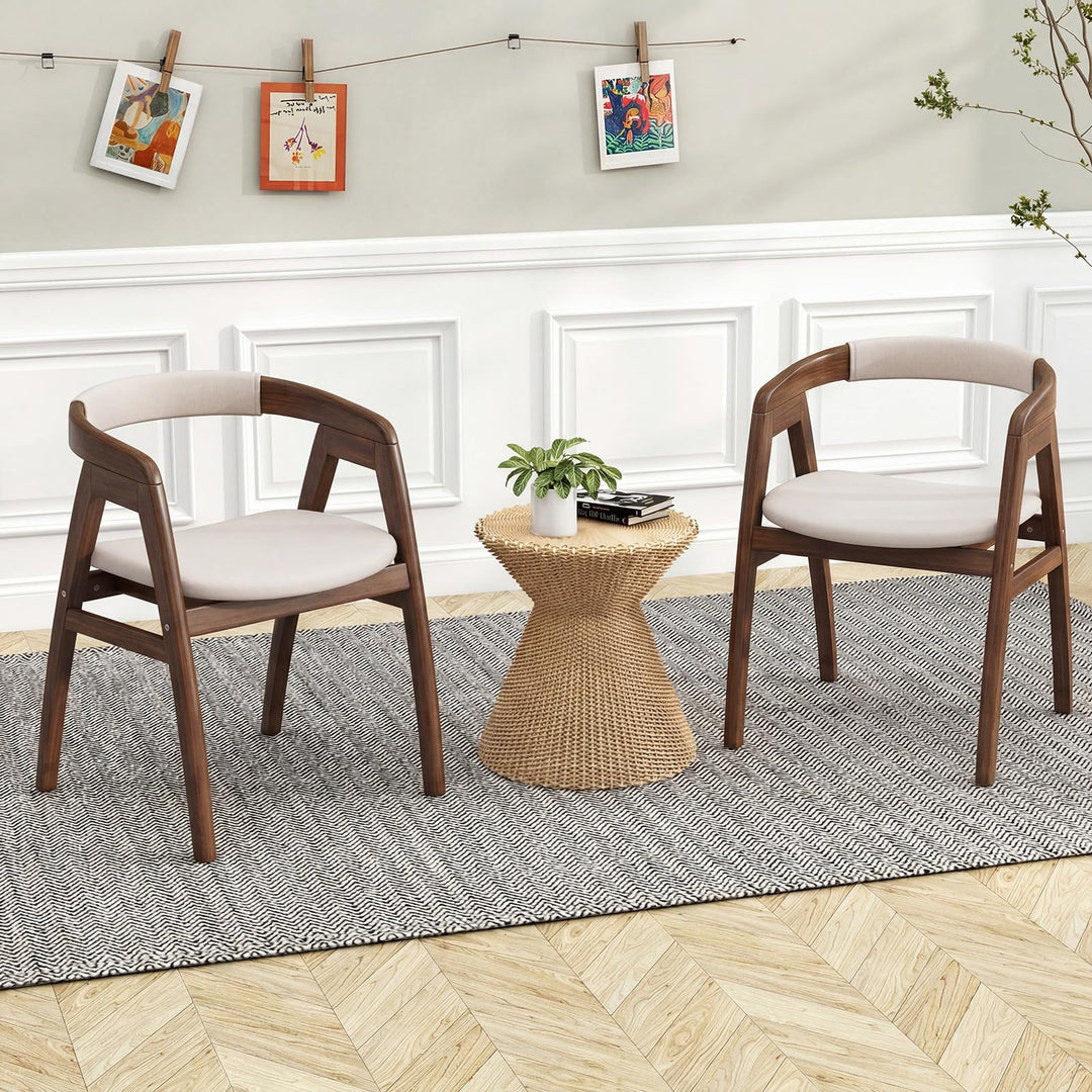 Giantex Modern Mid Century Accent Chairs