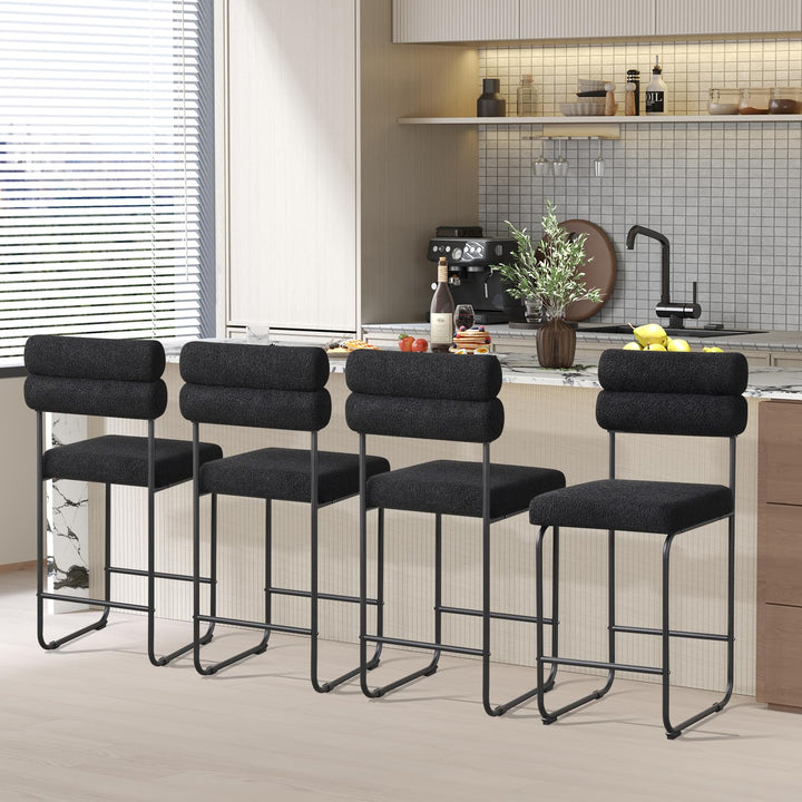 Giantex 26" Counter Height Bar Stools Set of 2/4