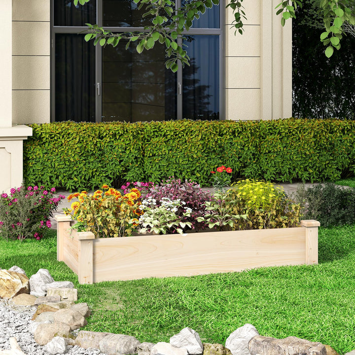 Giantex Wooden Raised Garden Bed