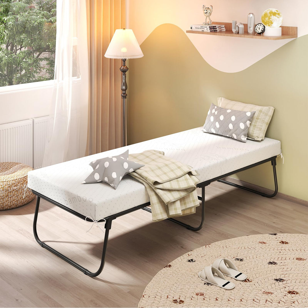 Giantex Folding Bed with Mattress for Adults