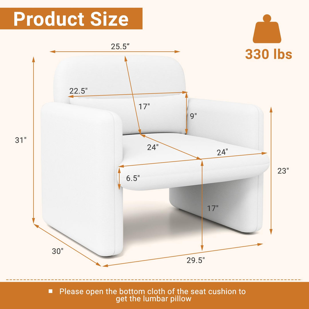 Giantex Modern Accent Chair