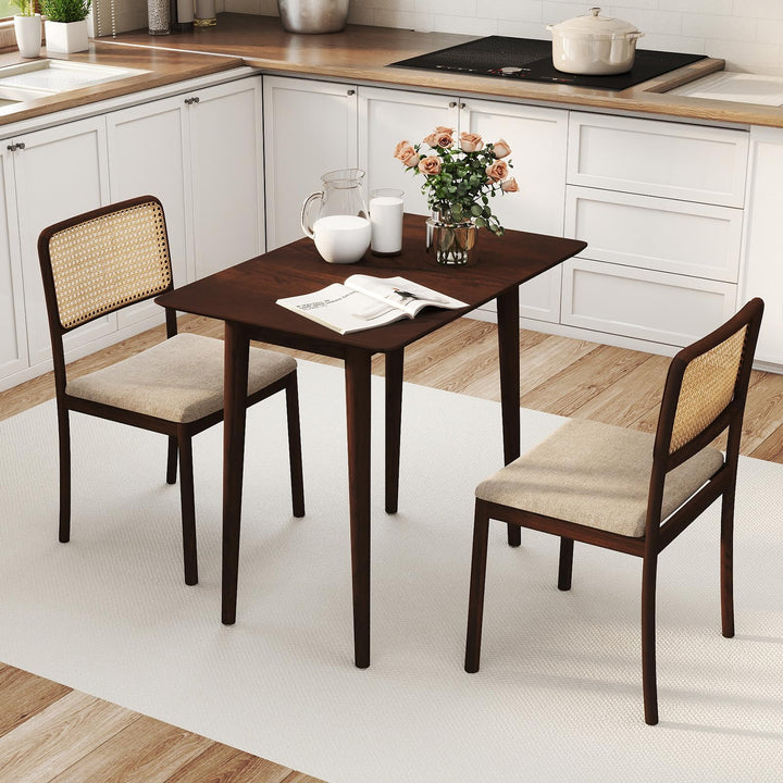 Giantex Dining Table for 2-4 34" Rectangular Dinner Table
