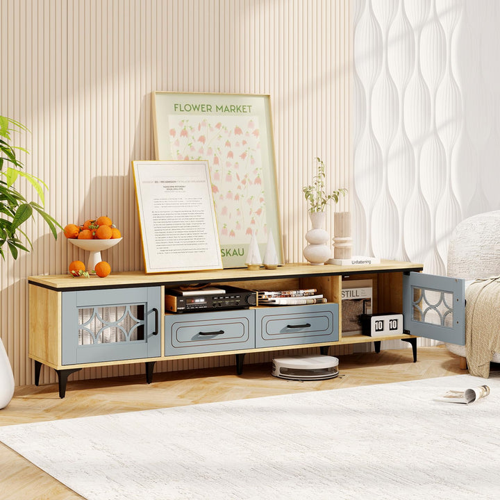 Giantex Wood TV Stand for TVs up to 80"