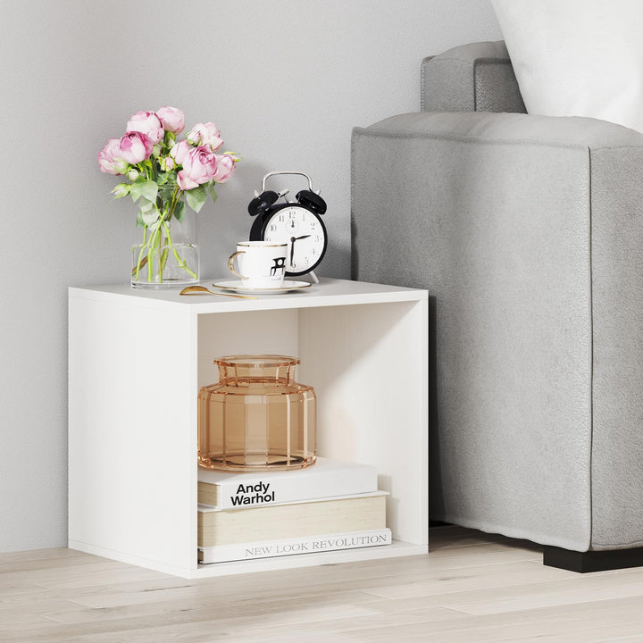 Giantex White Cubby Bookcase
