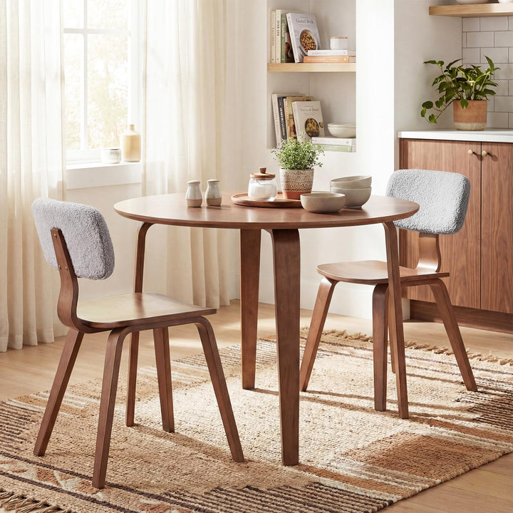 Giantex 37.5" Round Dining Table Set for 2/4