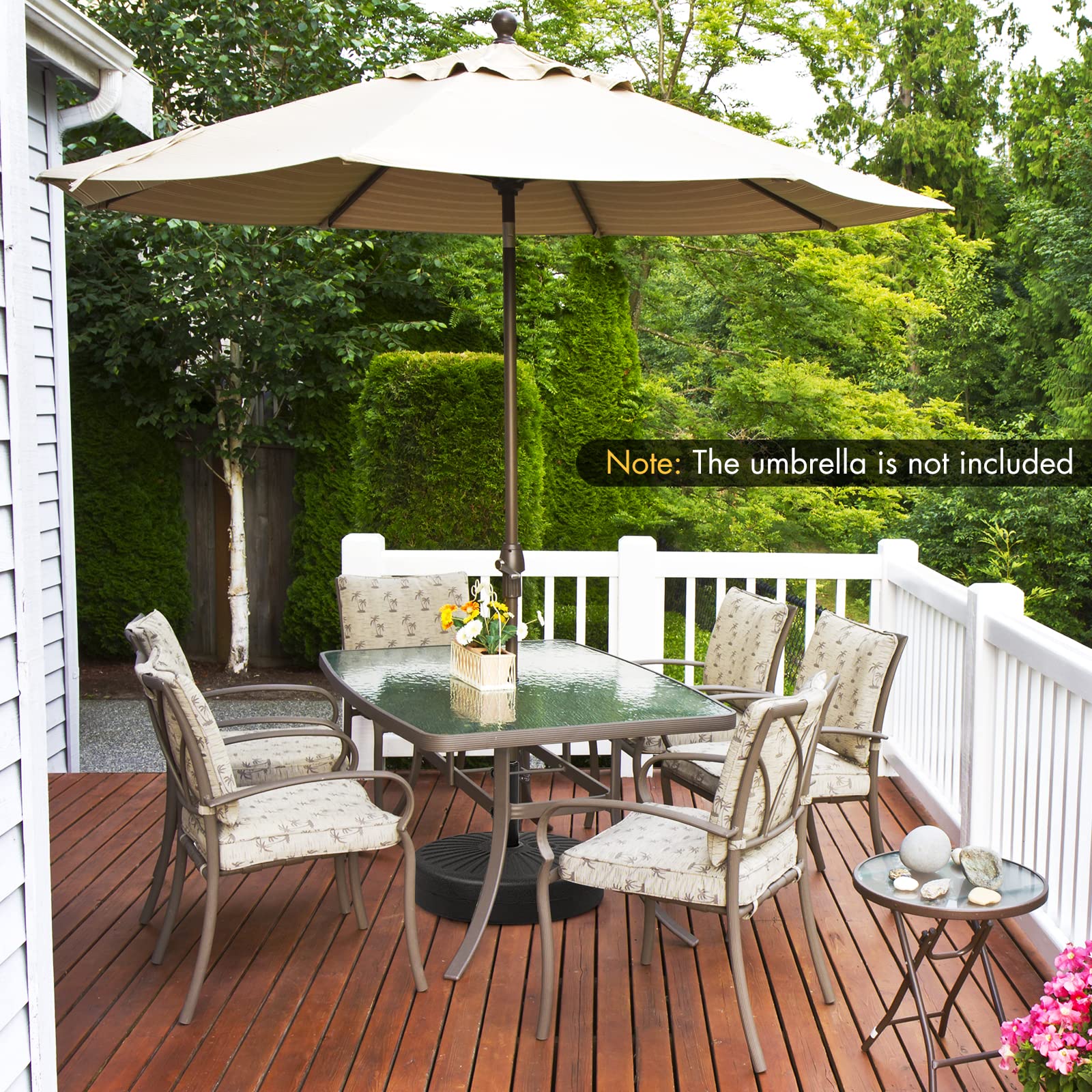 Giantex Fillable Umbrella Base Stand