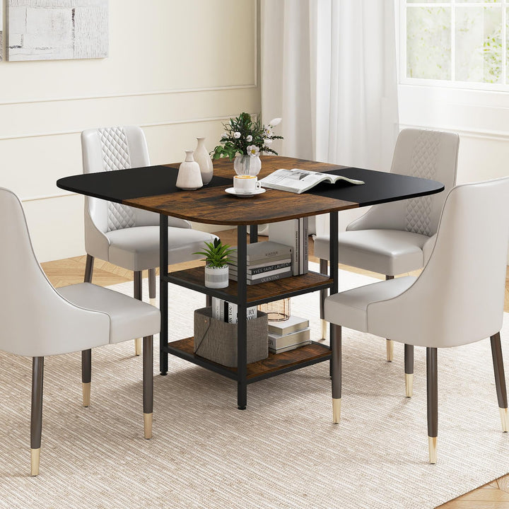 Giantex 47.5-inches Dining Table for 4 Square Kitchen Table