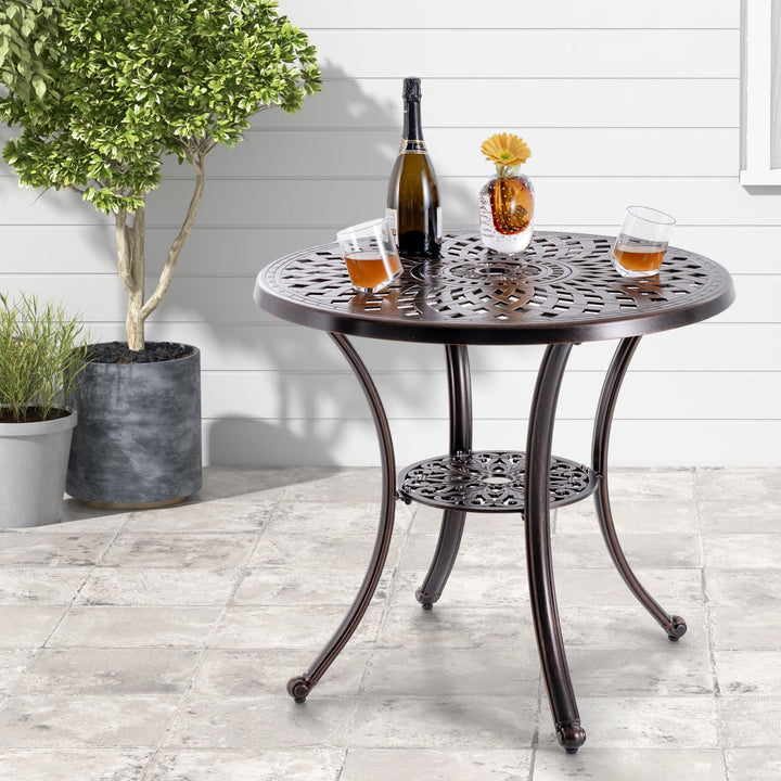 Giantex 31” Patio Bistro Table