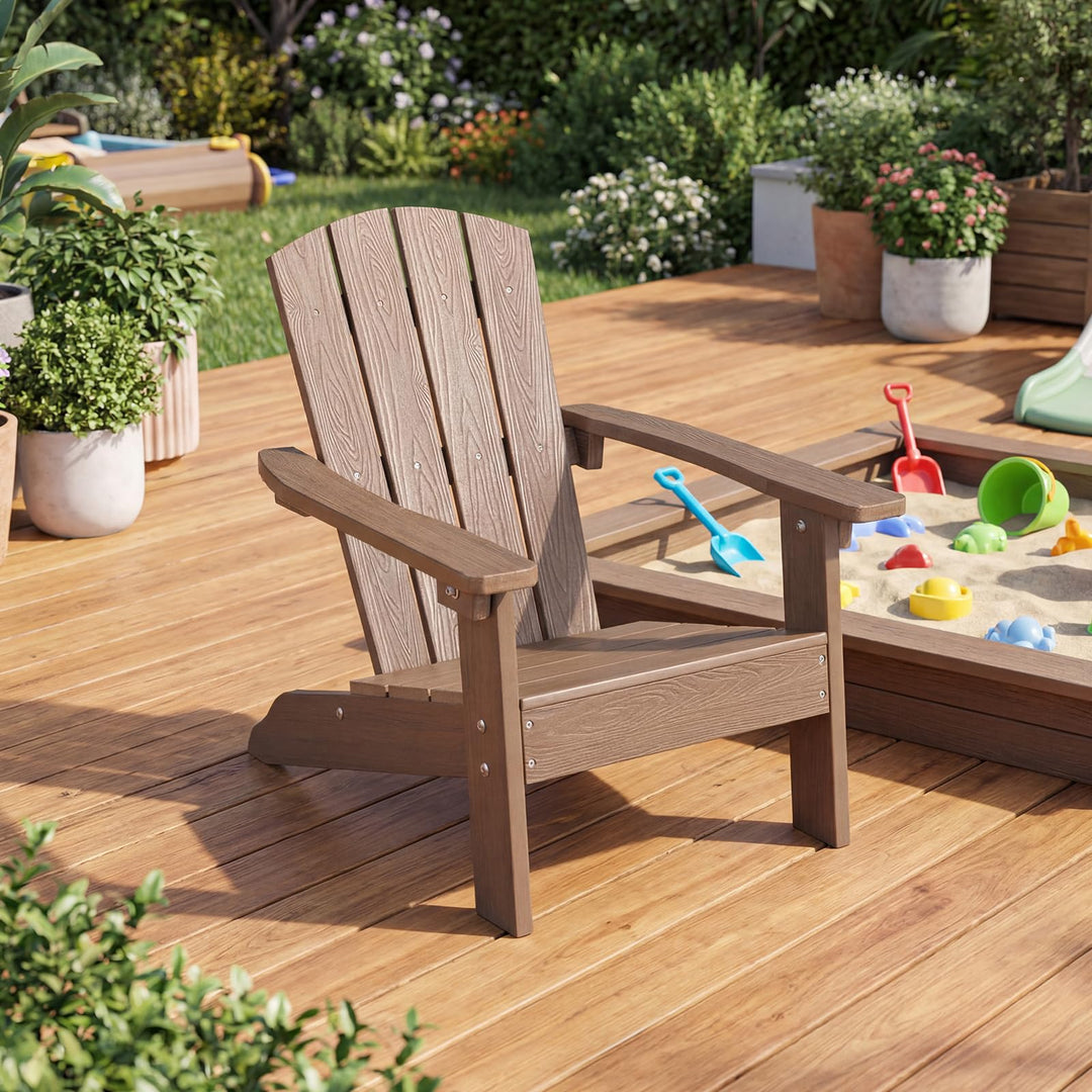 Giantex Kids Adirondack Chair | All-Weather HIPS Children&