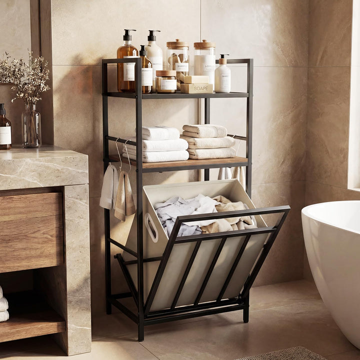 Giantex Tilt out Laundry Hamper with Removable Basket