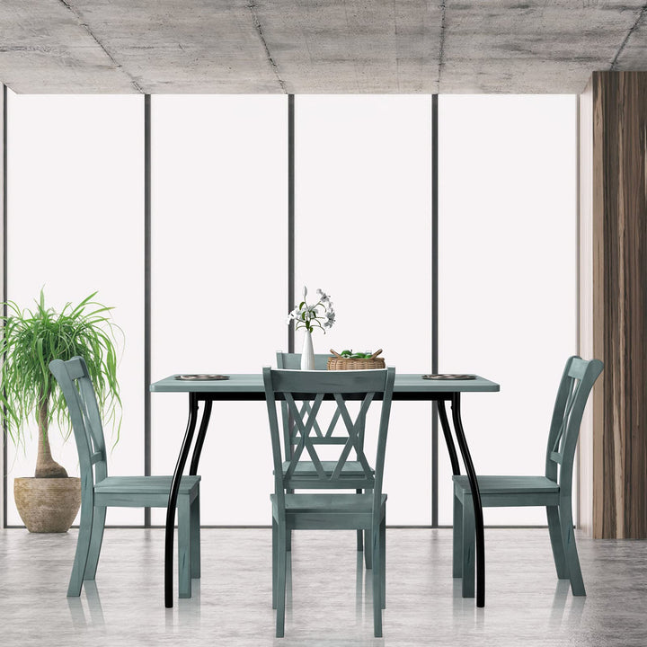 Giantex Rubber Wood Dining Room Side Chair