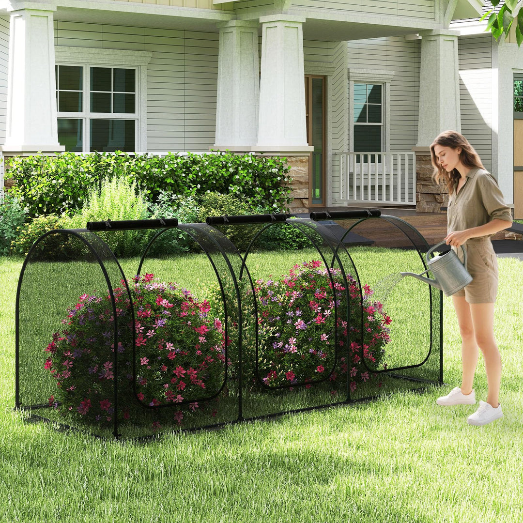 Giantex 108” x 48” x 47” Tunnel Crop Cage