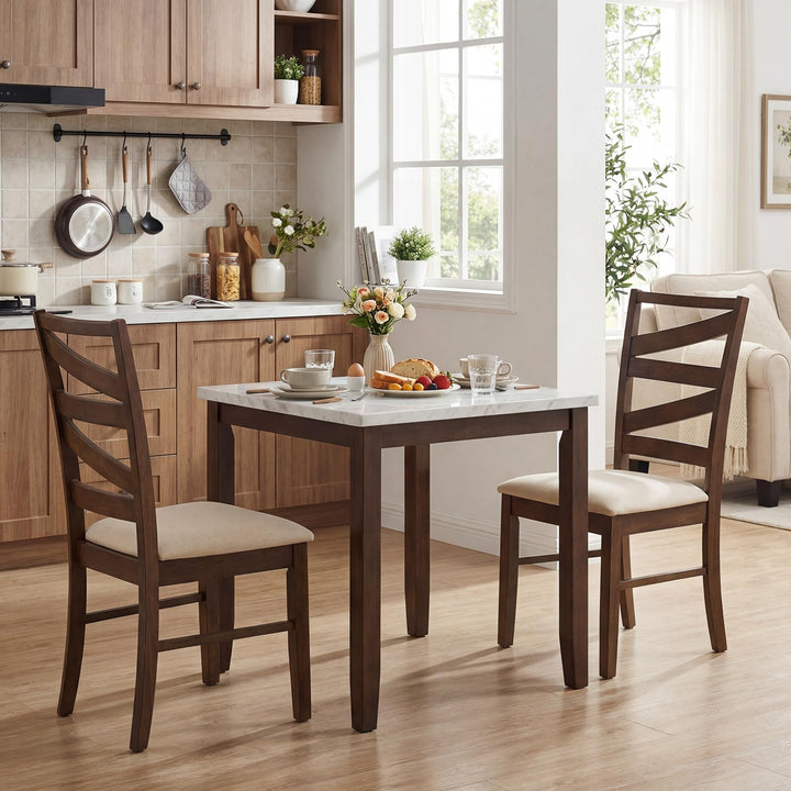 Giantex Kitchen Chairs with Tall Backrests for Dining Room