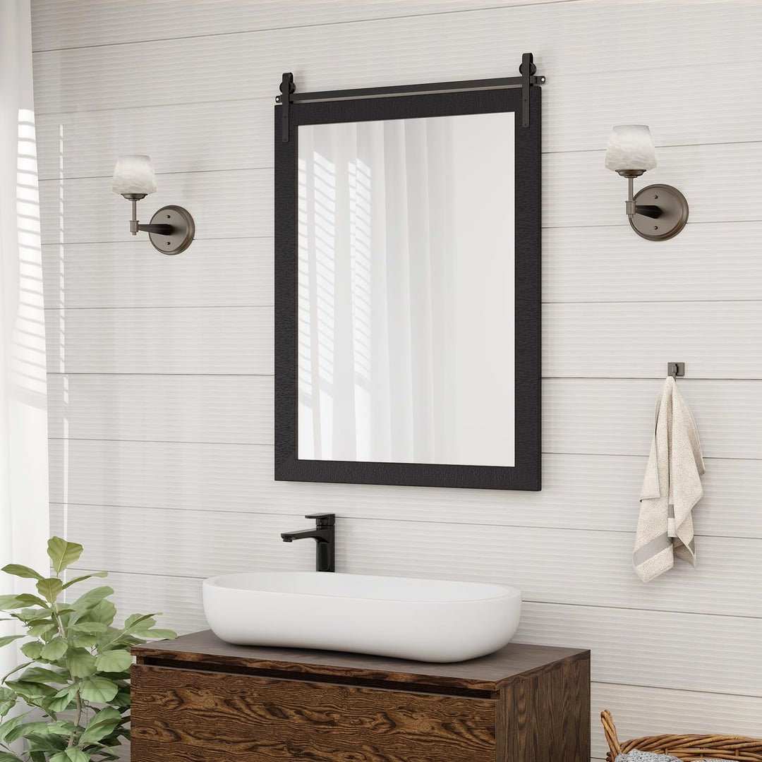 CHARMAID Farmhouse Wall Mirror