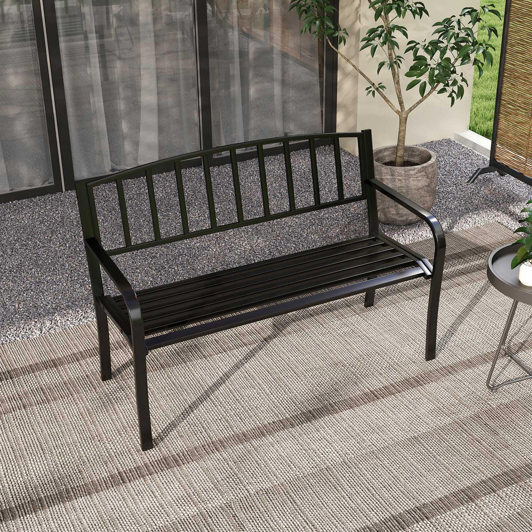 Giantex 660lbs Patio Garden Bench with Backrest