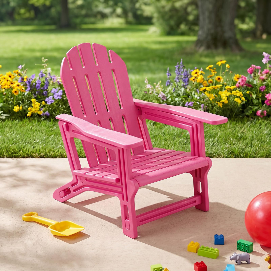 GIANTEX Kids Adirondack Chair | Kids Beach Chair for Age 3+ (1/2/4)