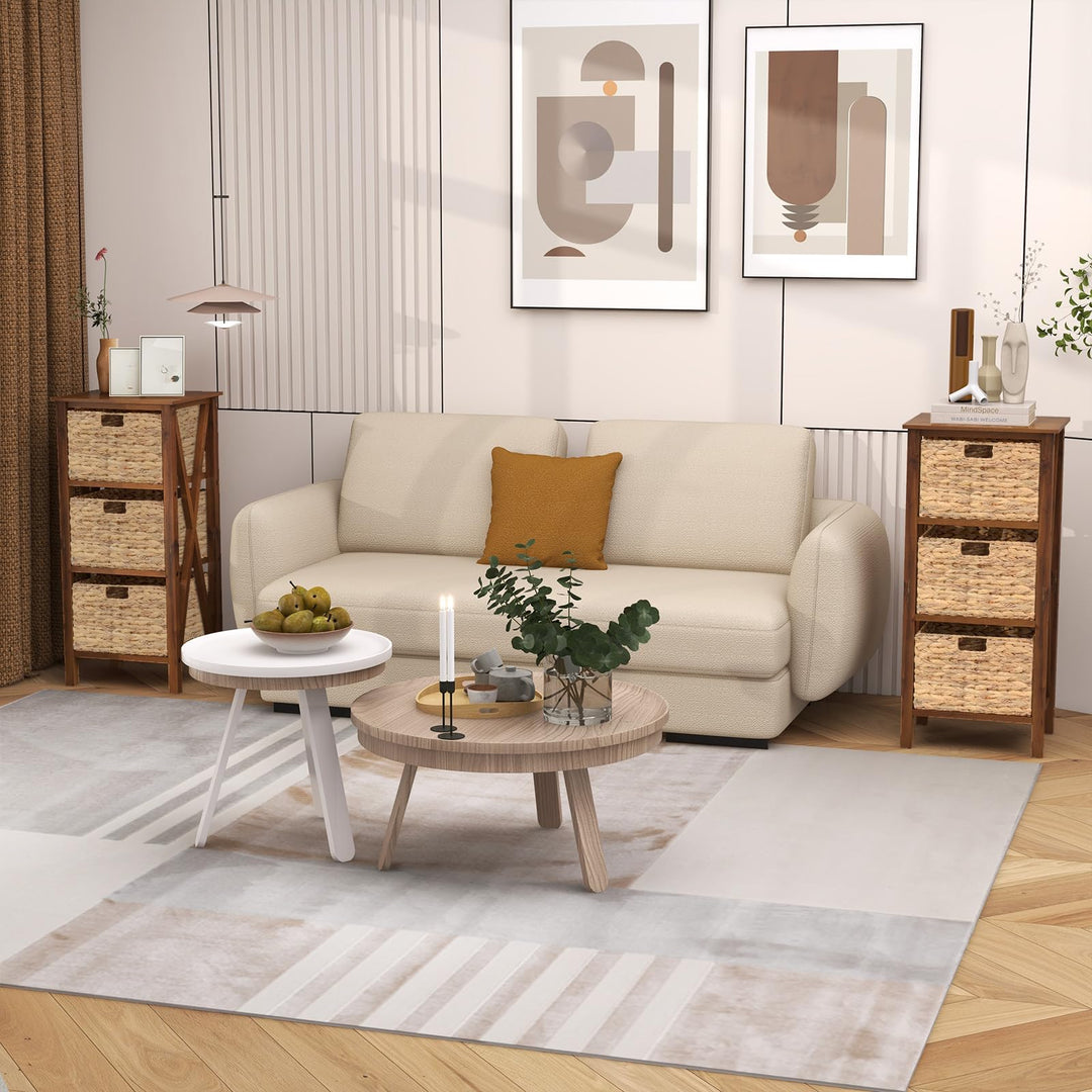 Giantex Wooden X-Design Side Table End Table