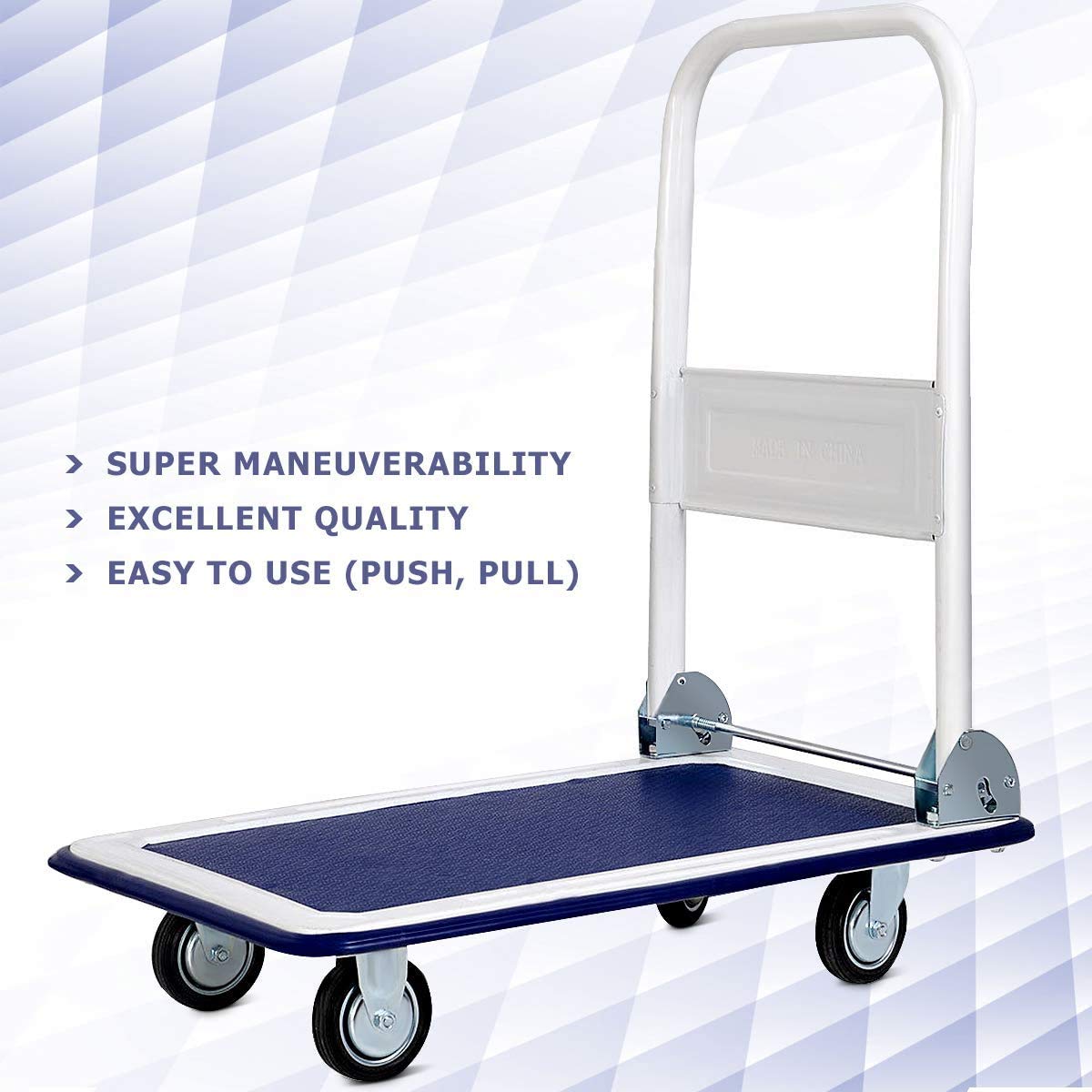 10 Platform Cart Dolly - Giantex