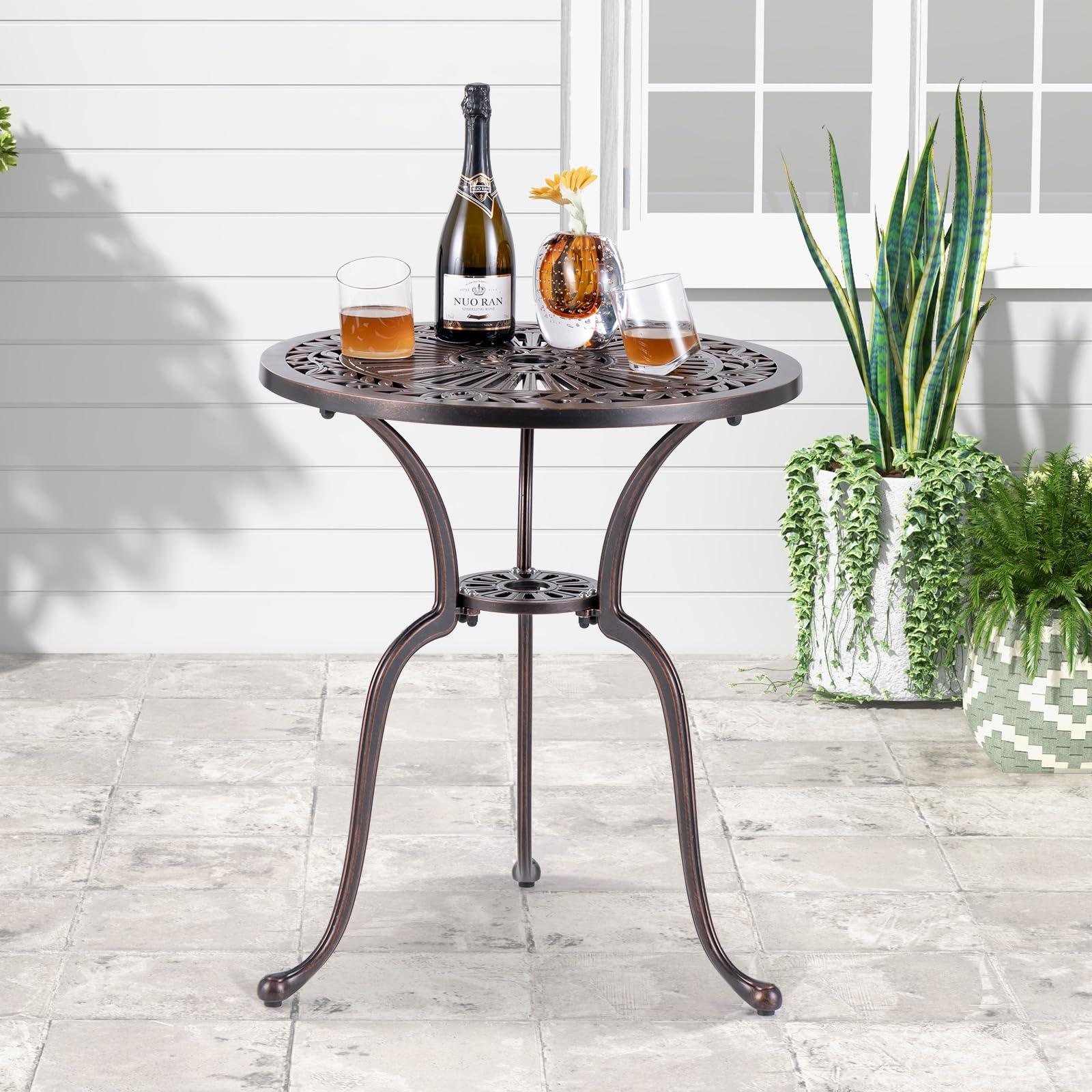 Giantex 24” Patio Bistro Table