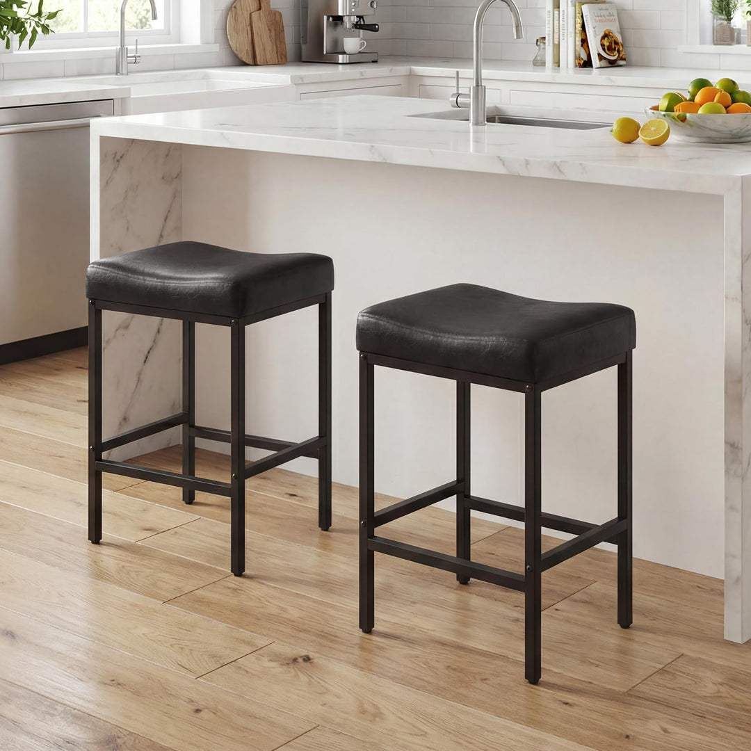 Giantex 25 Inch Counter Height Bar Chairs for Kitchen Island