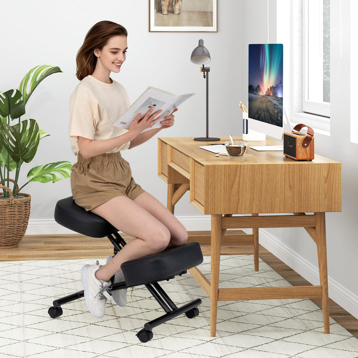 Giantex Ergonomic Kneeling Chair for Office