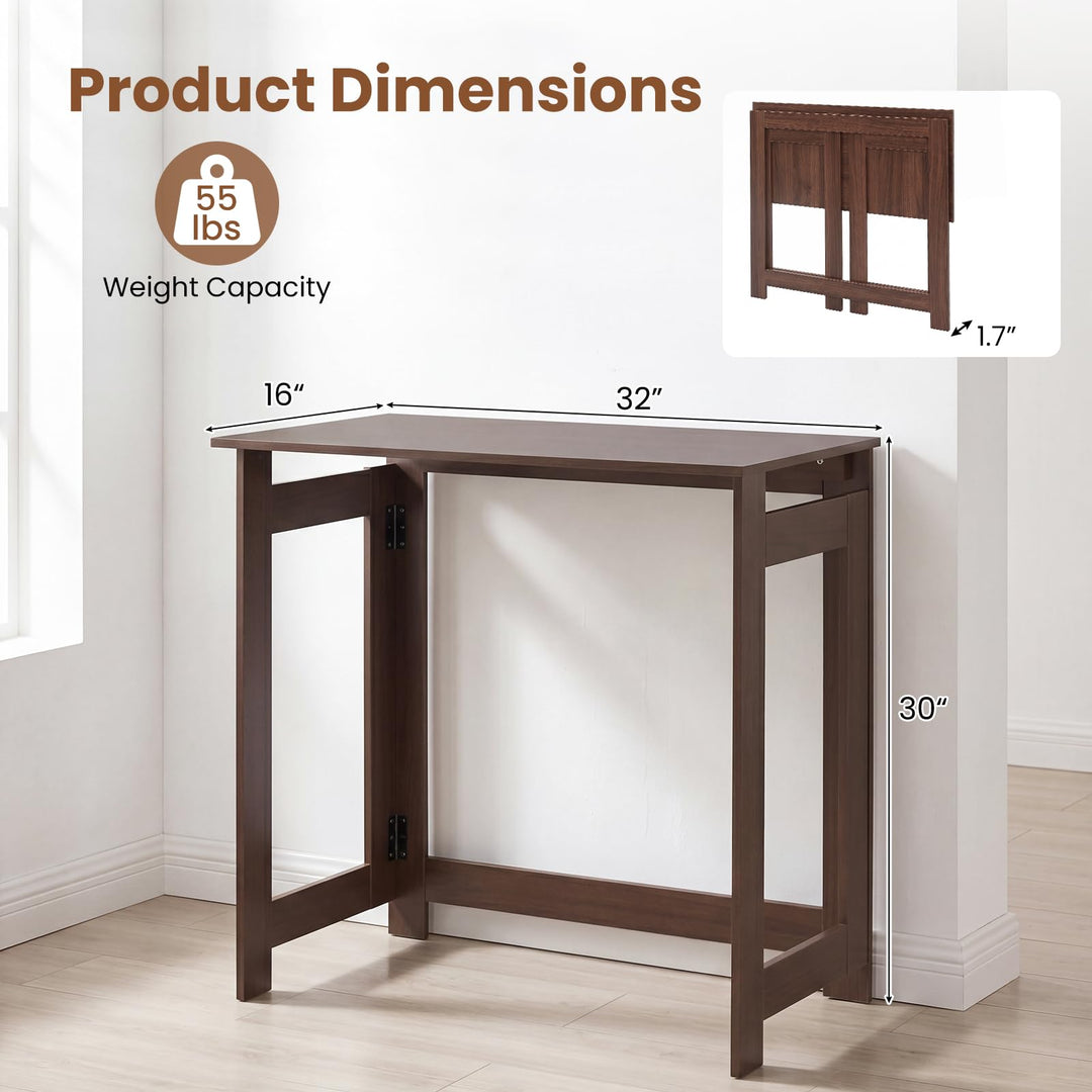 Giantex 32" Folding Console Table