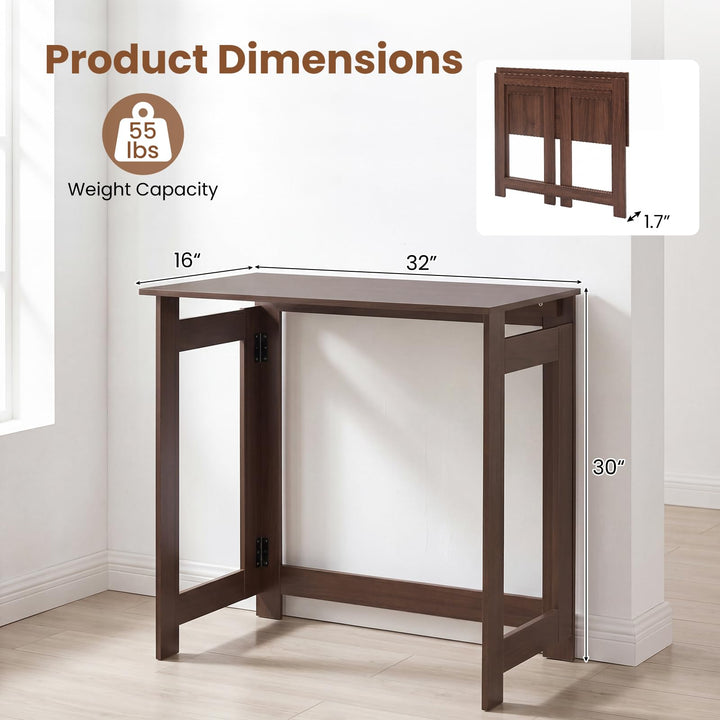 Giantex 32" Folding Console Table