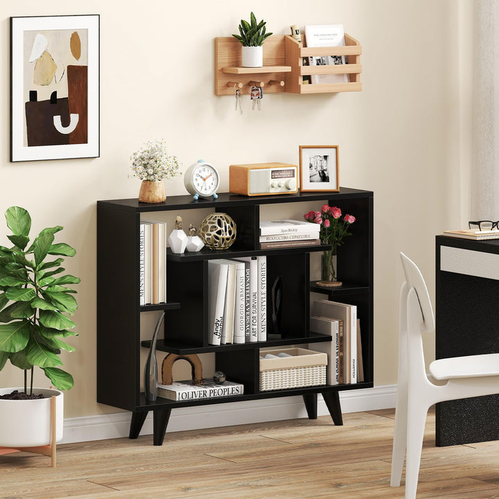 Giantex 3 Tier Geometric Bookshelf