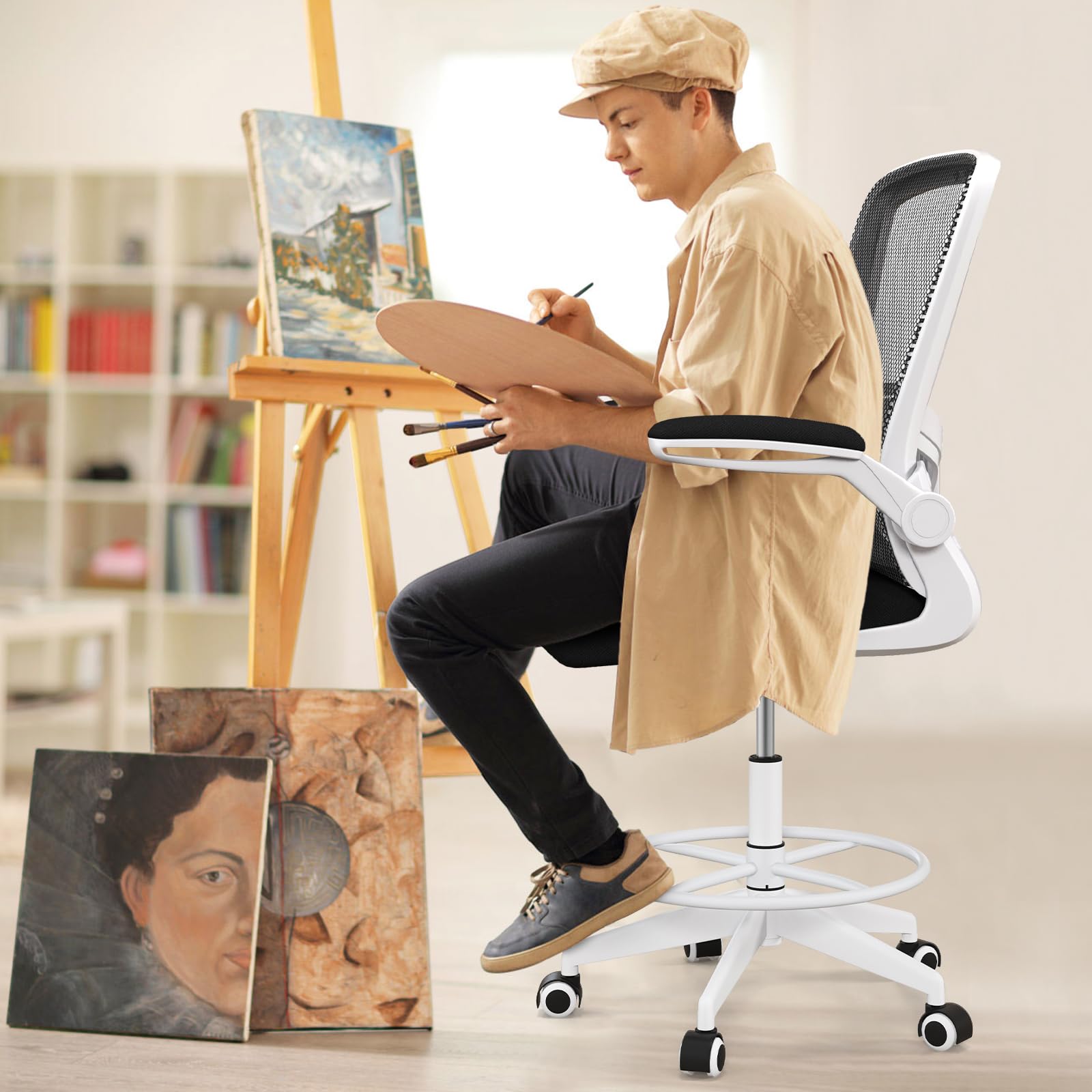 Drafting Chair High Back Office Chairs