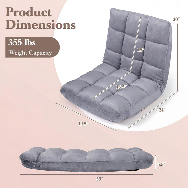 Giantex Floor Chair with 14-Position Adjustable