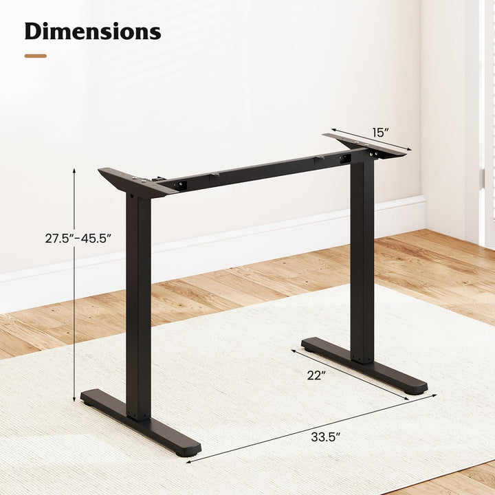 Giantex Electric Standing Desk Frame Height Adjustable Table