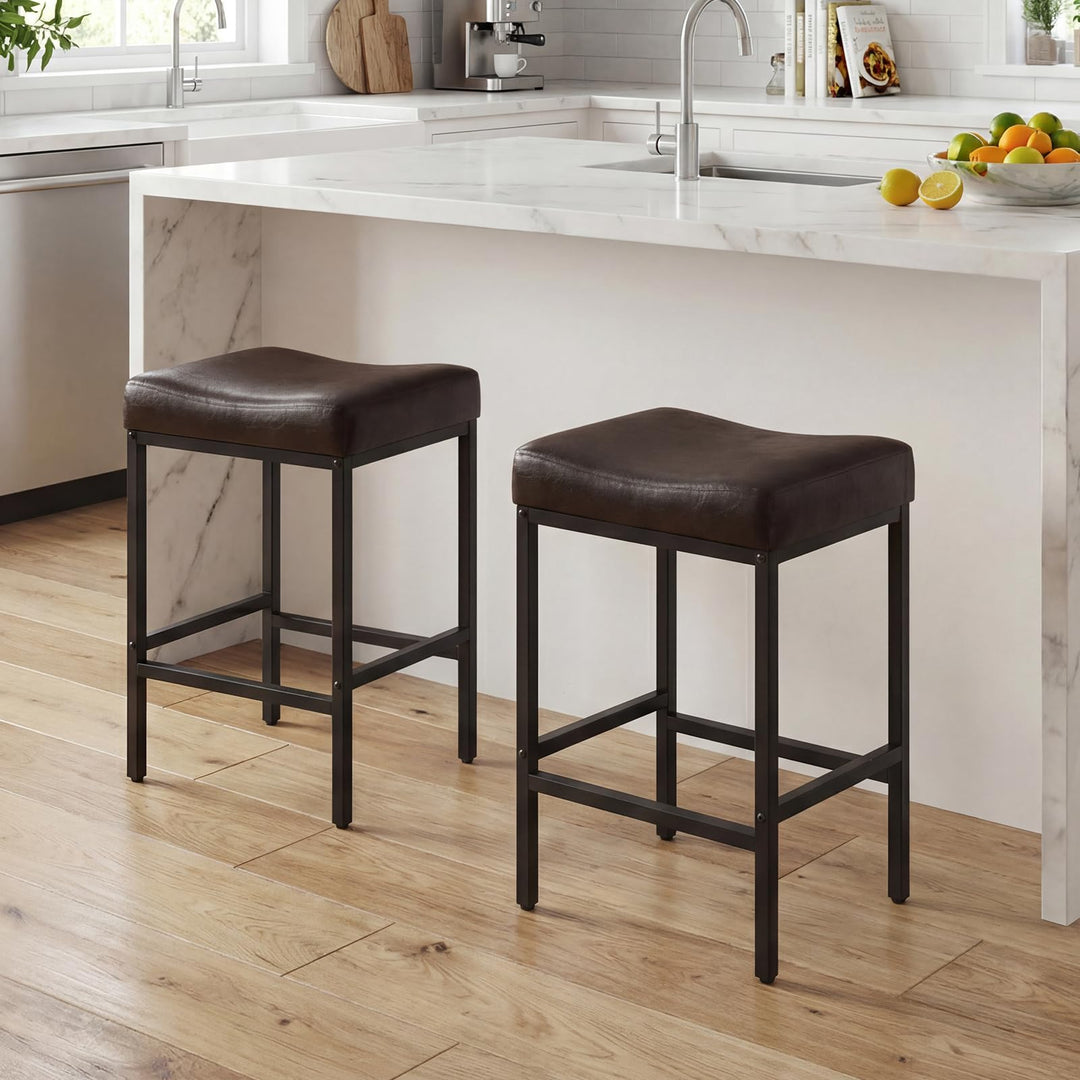 Giantex 25 Inch Counter Height Bar Chairs for Kitchen Island (2/4)