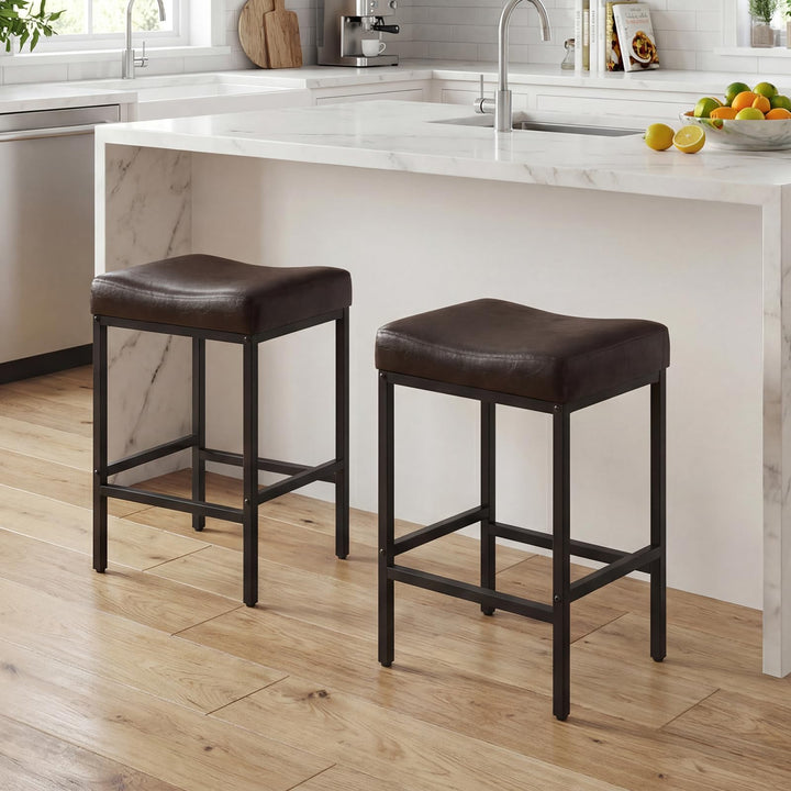 Giantex 25 Inch Counter Height Bar Chairs for Kitchen Island (2/4)