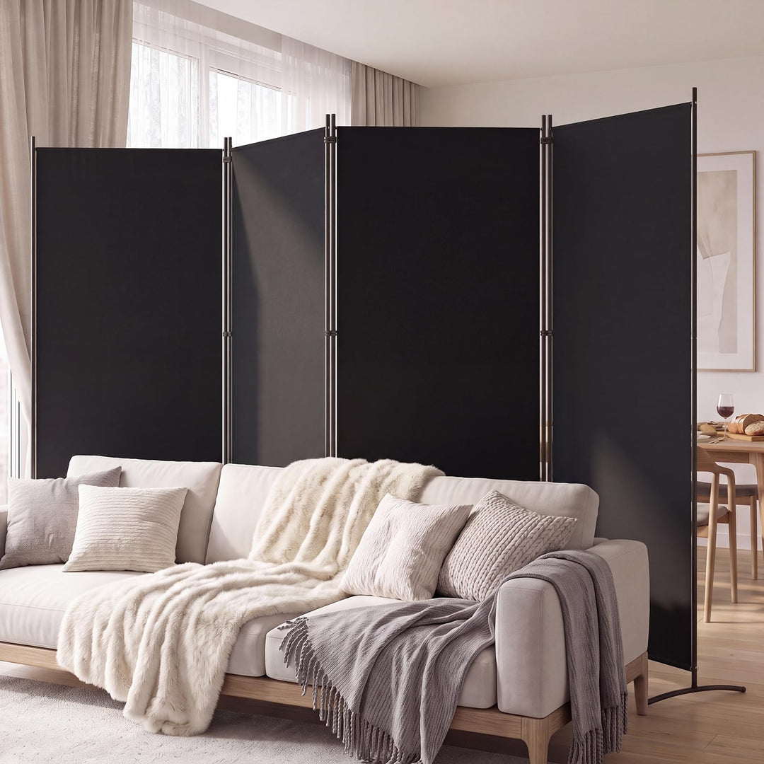 GIANTEX 4-Panel Folding Room Divider (136" x 71")