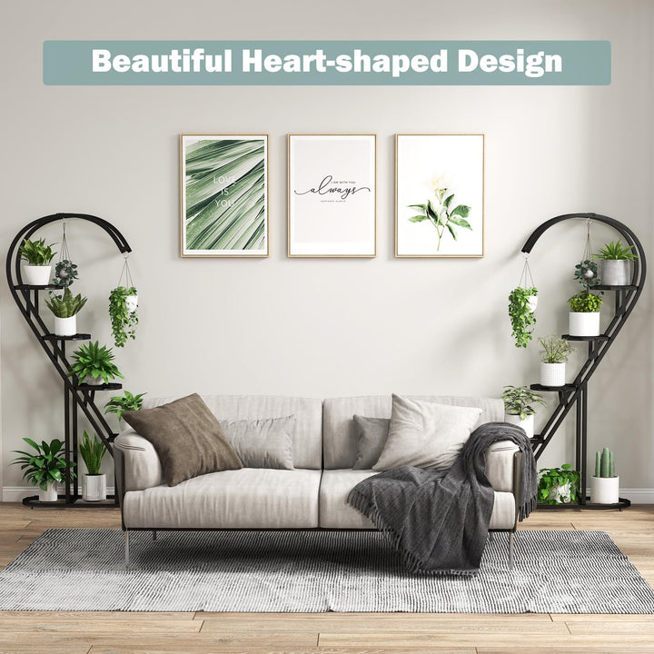Giantex 5 Tier Metal Plant Stand Indoor